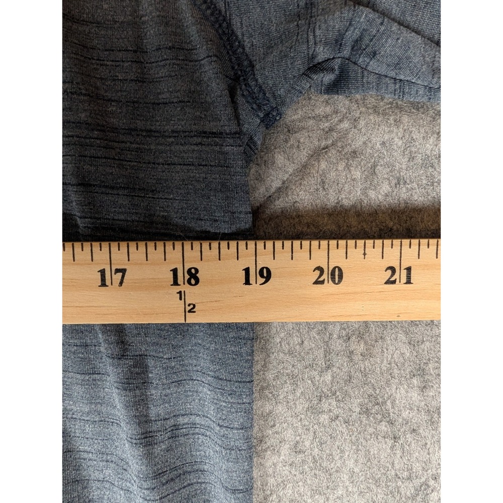 Stitches Gray Short-Sleeve Hooded Braves Pullover with Red Logo - Picture 7 of 8
